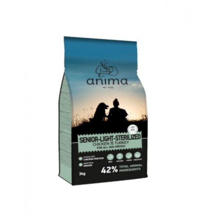 ANIMA light sterilized chicken 3kg