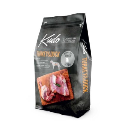 Kudo Turkey Duck Medium Maxi Junior 12kg