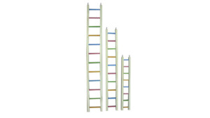 WOODDEN 8 COLOR STEP LADDER